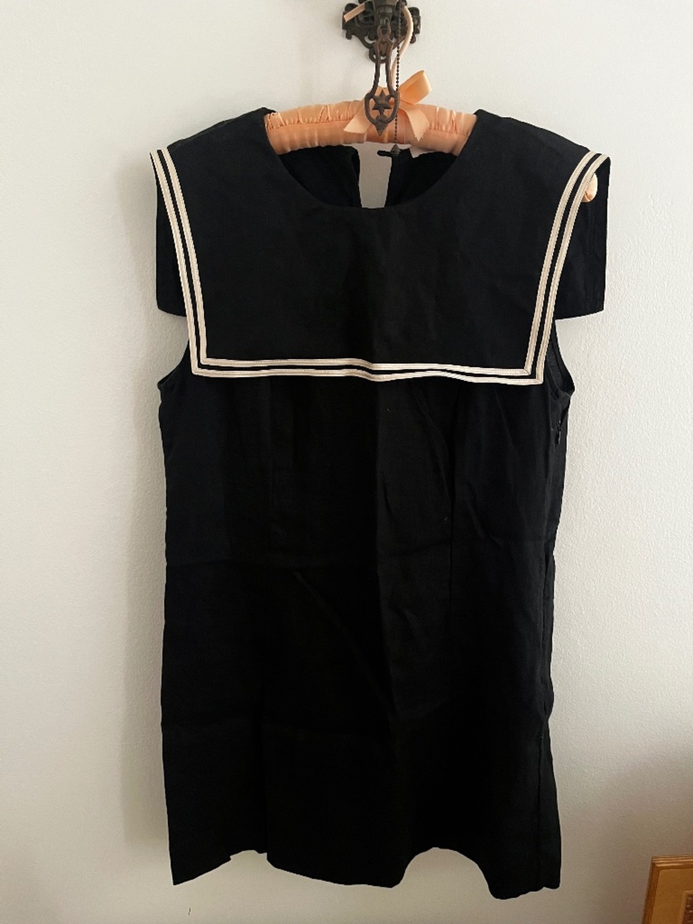 DÔEN - Monroe striped linen mini dress size 8